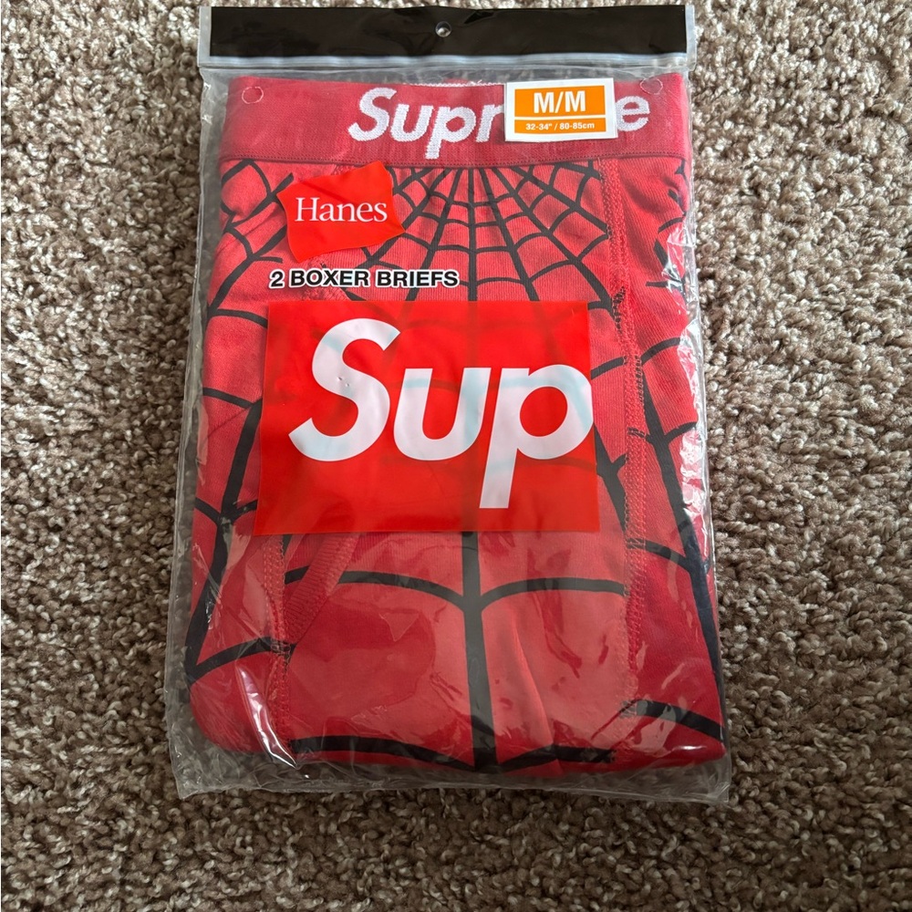Supreme Hanes Spider-Man Boxer Briefs